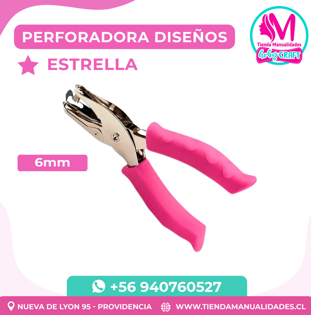 PH15 Perforadora con diseño Estrella - Entrega inmediata
