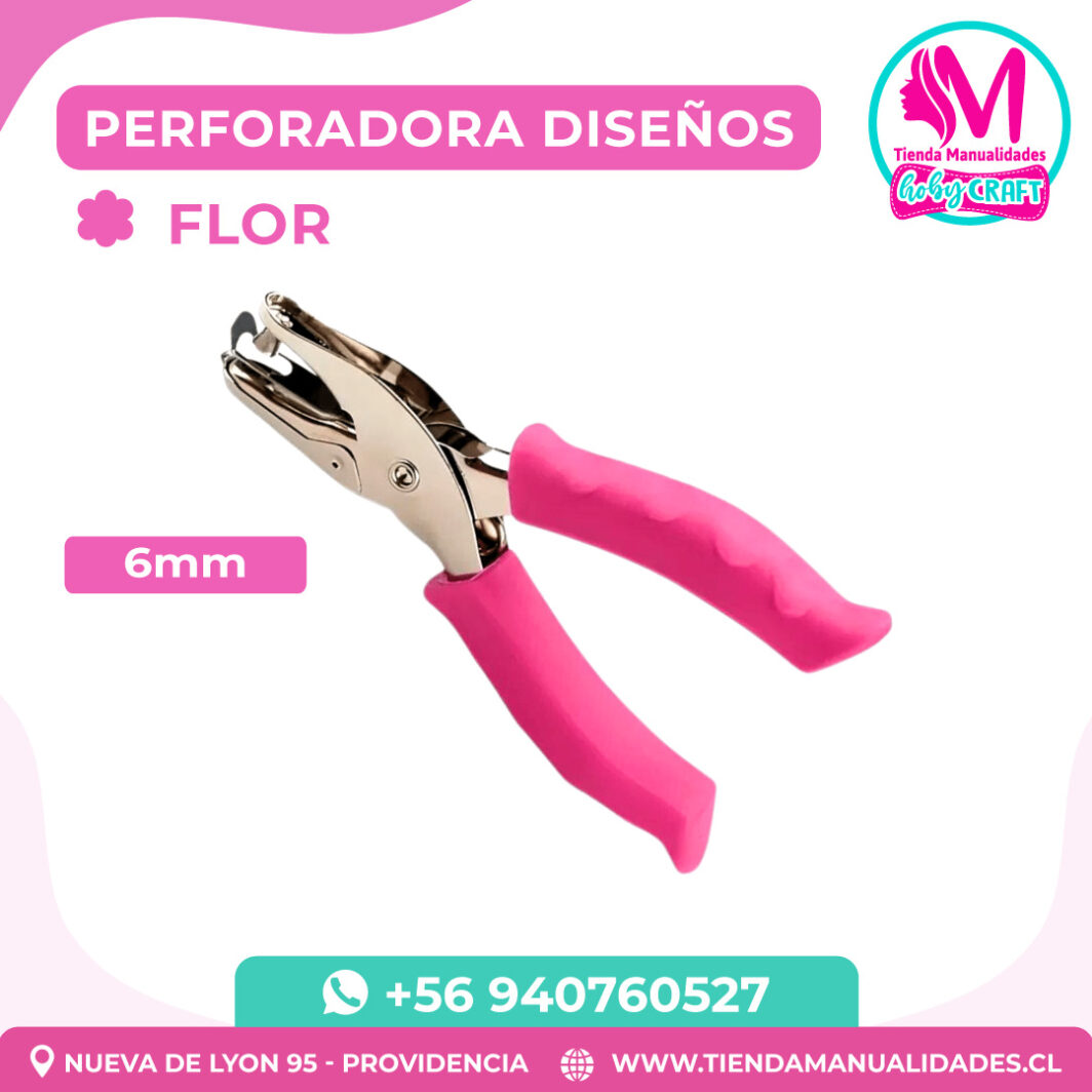 PH25 Perforadora con diseño Flor - Entrega inmediata