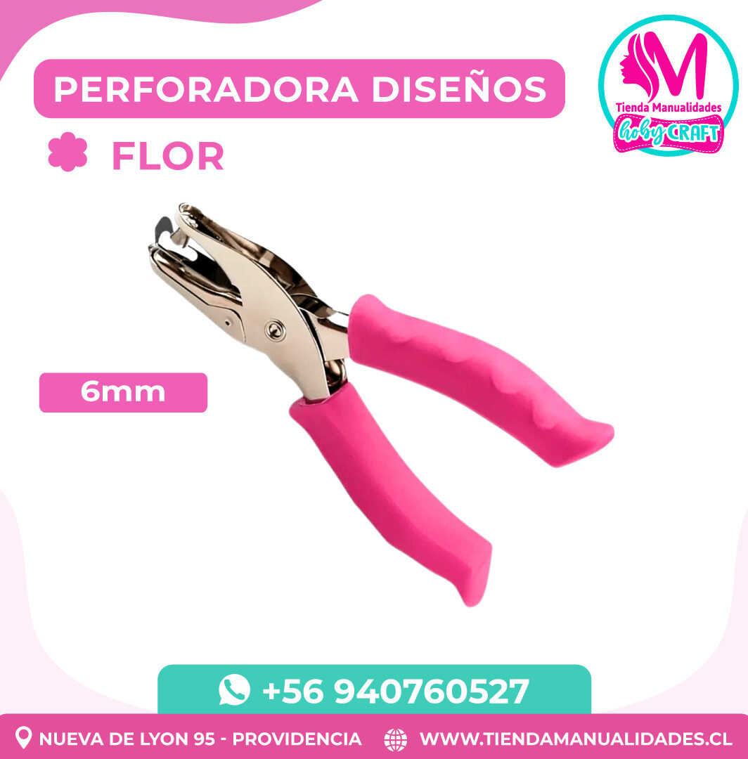 PH25 Perforadora con diseño Flor - Entrega inmediata