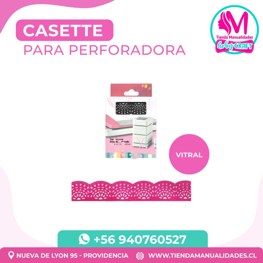 PH45 Casette para Base de Perforadora Vitral - Entrega inmediata