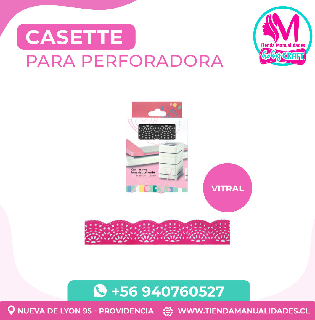 PH45 Casette para Base de Perforadora Vitral - Entrega inmediata