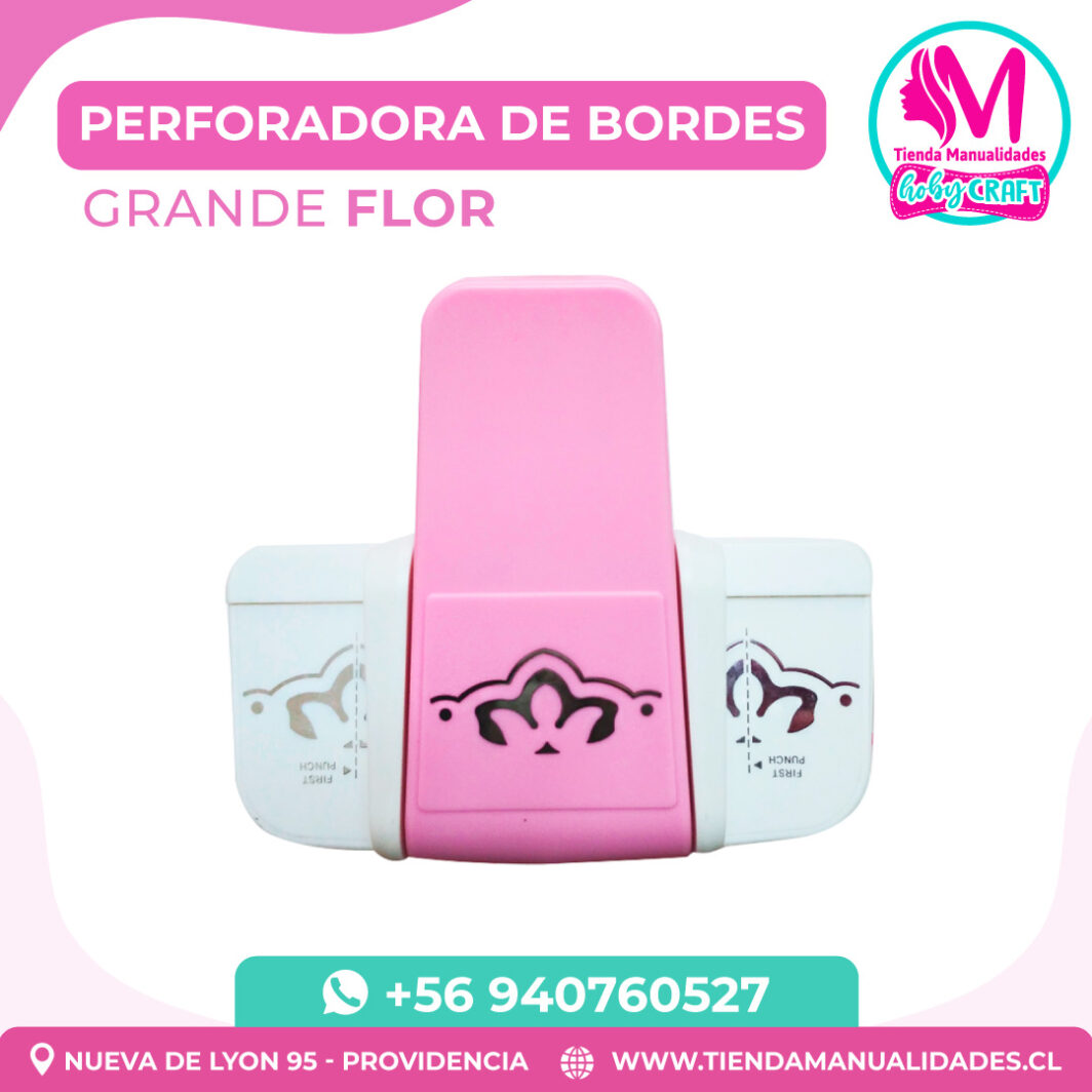 PH90 Perforadora de bordes grande Flor - Entrega inmediata