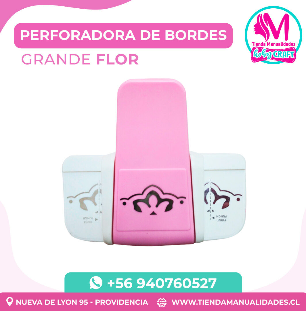 PH90 Perforadora de bordes grande Flor - Entrega inmediata