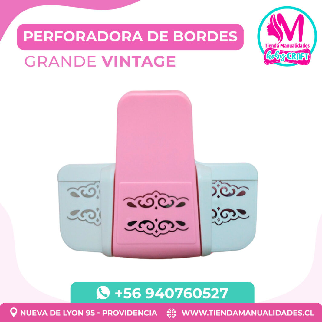 PH85 Perforadora de bordes grande Vintage - Entrega inmediata