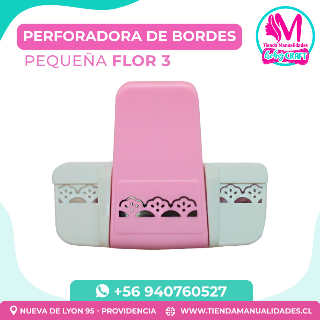 PH75 Perforadora de bordes pequeña Flor 3 - Entrega inmediata