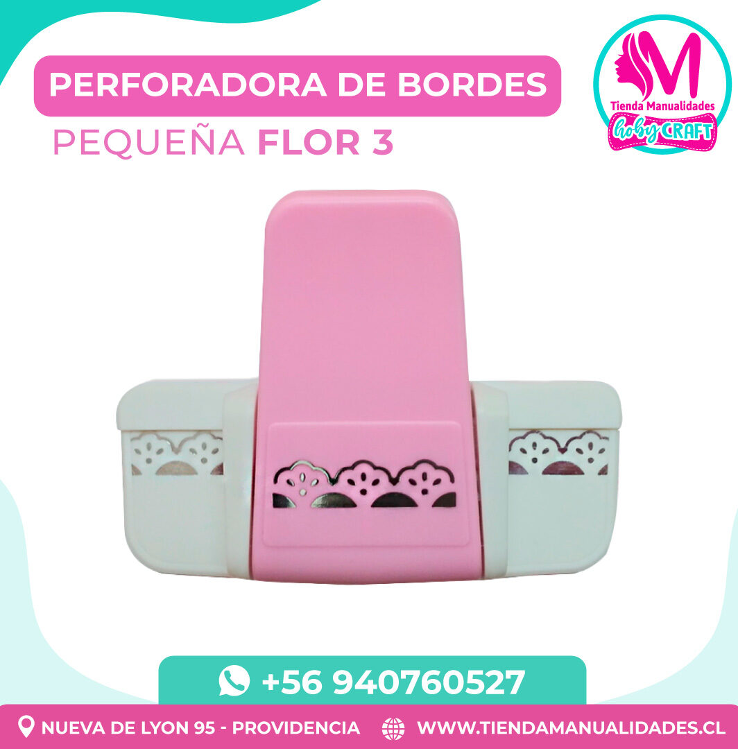 PH75 Perforadora de bordes pequeña Flor 3 - Entrega inmediata