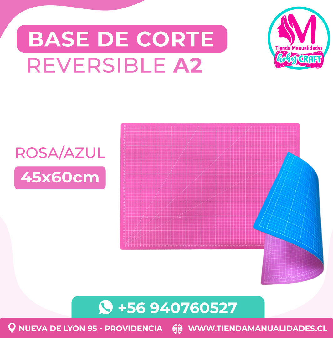BC30 Base de Corte Hoby A2 rosada- Entrega inmediata