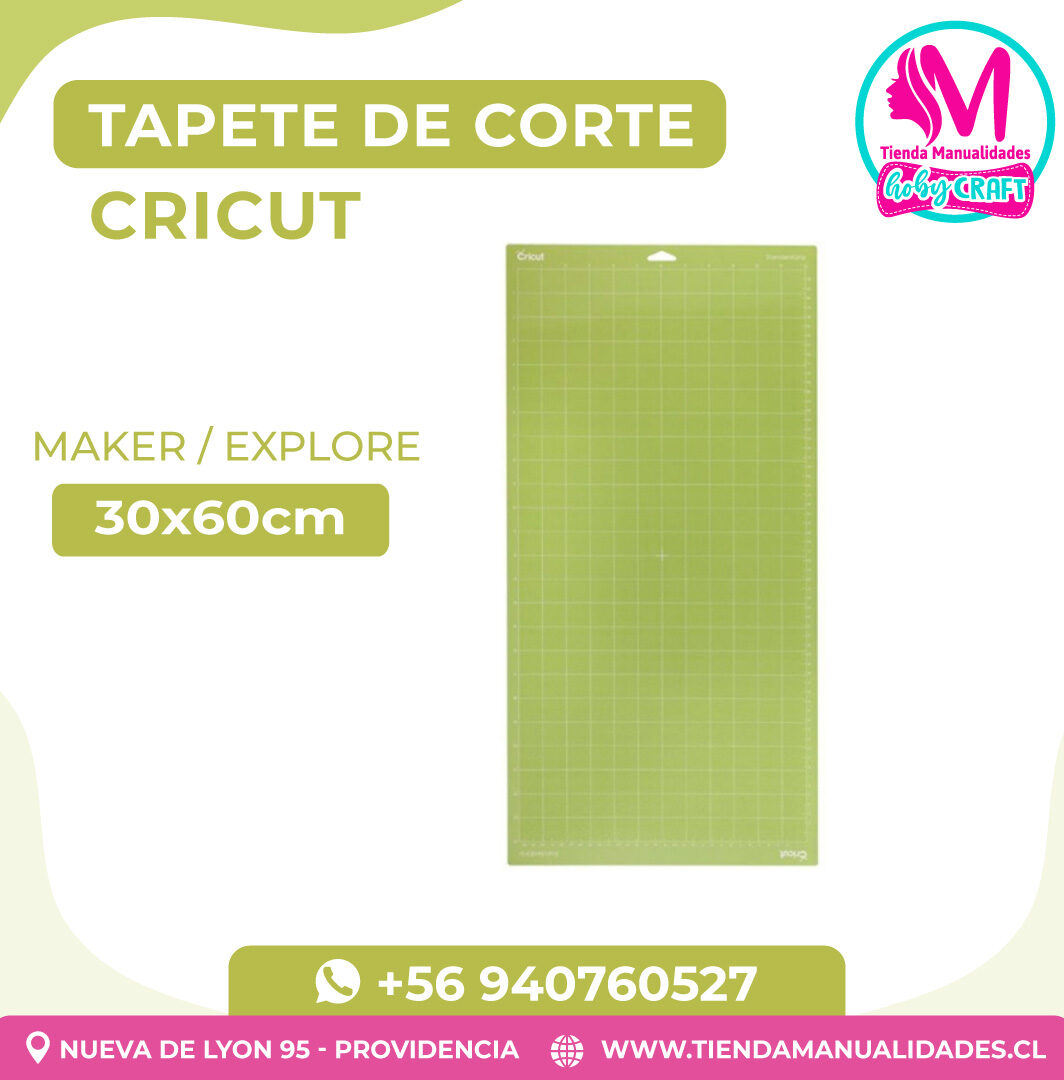TC60 Tapete de Corte Cricut 30x60cm - Entrega inmediata