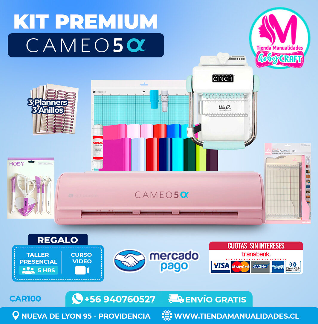 CAR100 Kit Cameo 5 Alfa Rosada - Entrega Inmediata