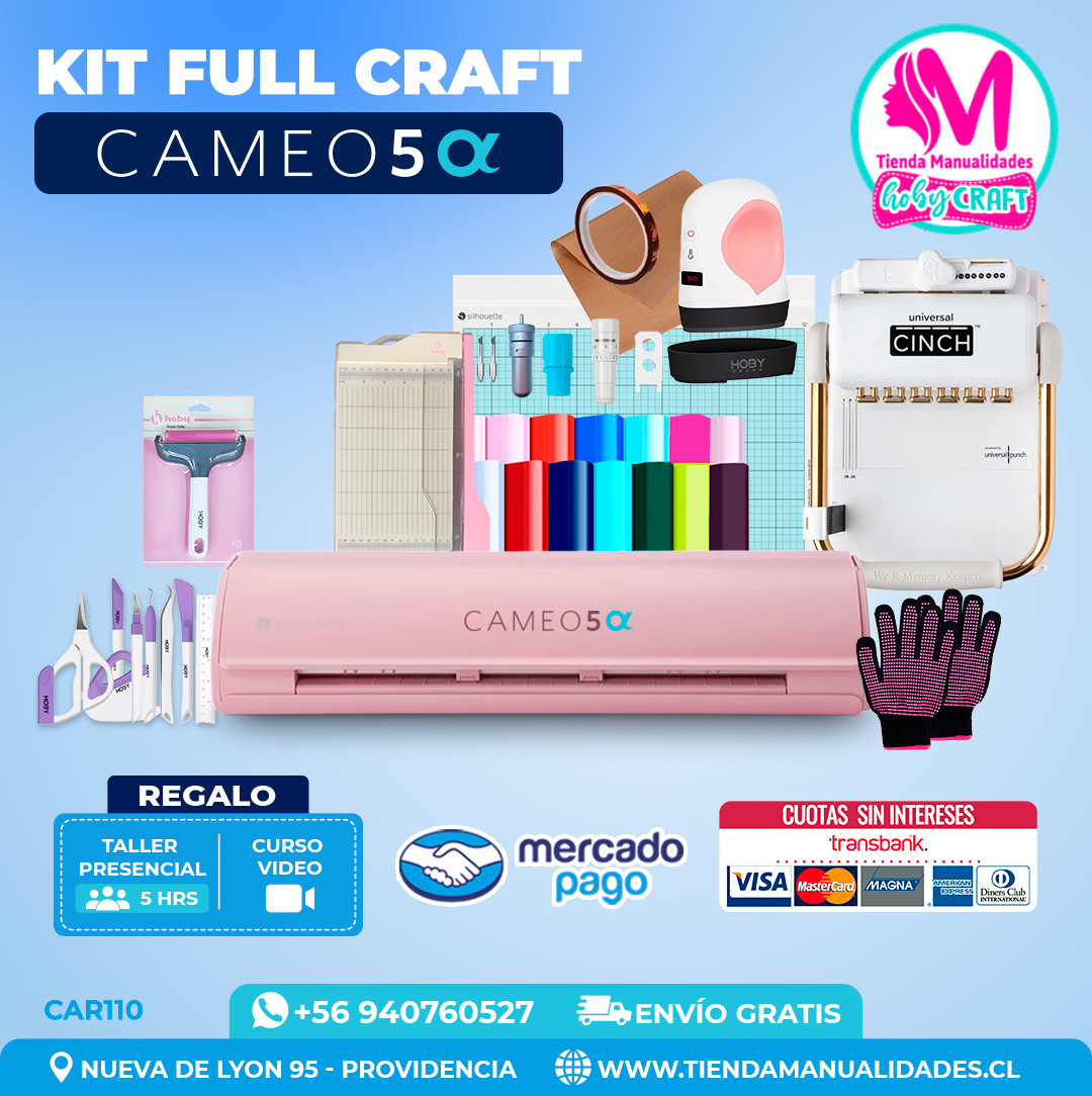 CAR110 Kit Cameo 5 Alfa Rosada - Entrega Inmediata