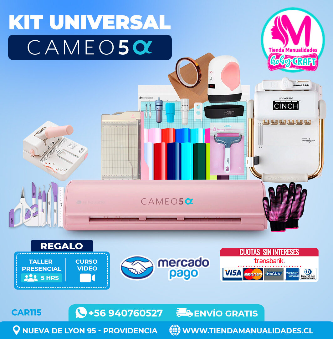 CAR115 Kit Cameo 5 Alfa Rosada - Entrega Inmediata