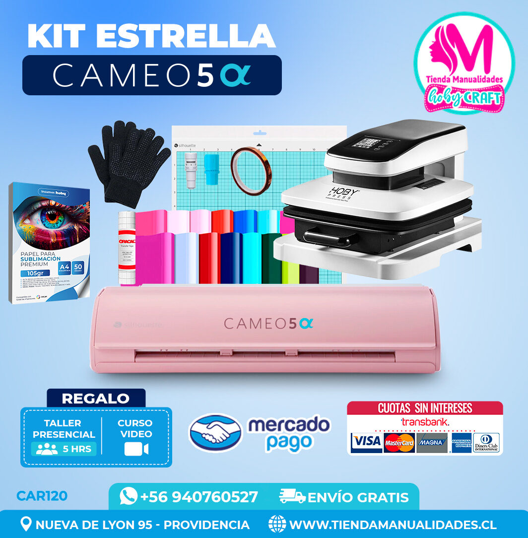 CAR120 Kit Cameo 5 Alfa Rosada - Entrega Inmediata