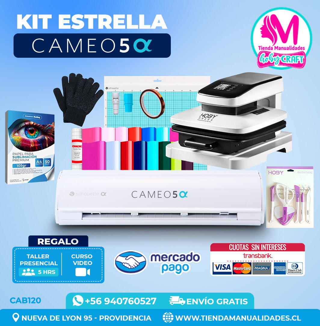 CAB120 Kit Cameo 5 Alfa - Entrega Inmediata