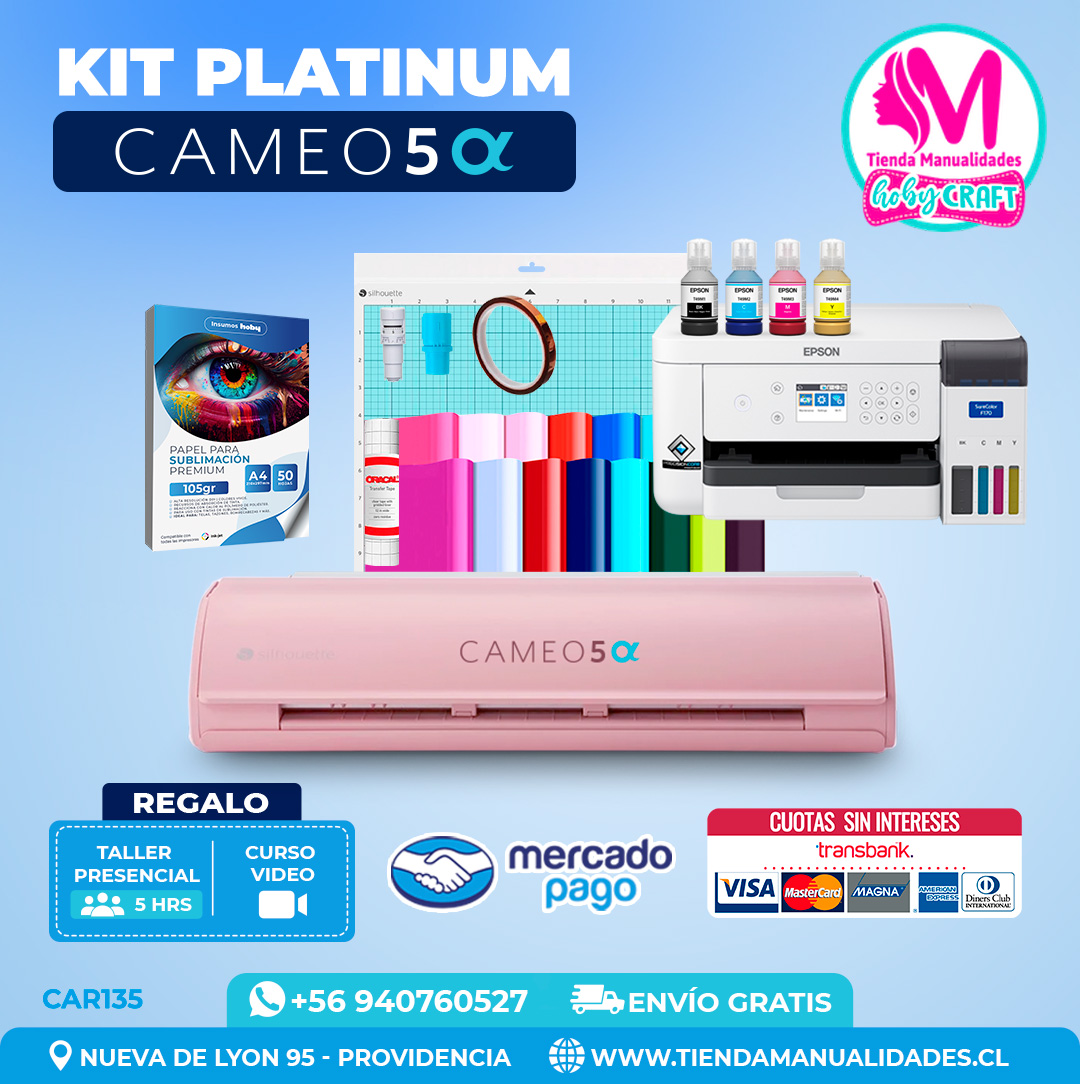 CAR135 Kit Cameo 5 Alfa Rosada - Entrega Inmediata