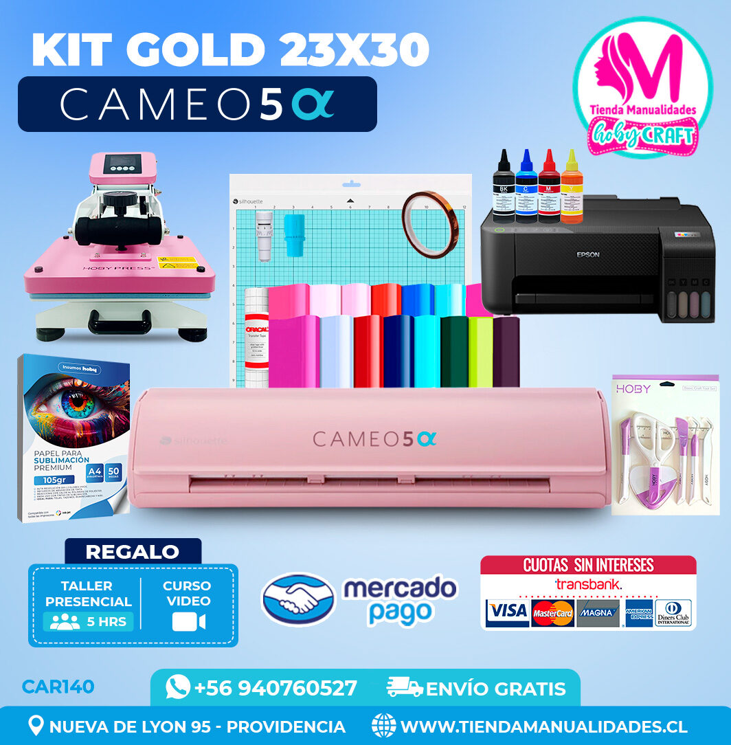 CAR140 Kit Cameo 5 Alfa Rosada - Entrega Inmediata