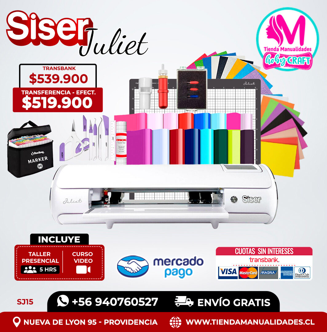SJ15 Plotter de corte Siser Juliet - Entrega inmediata