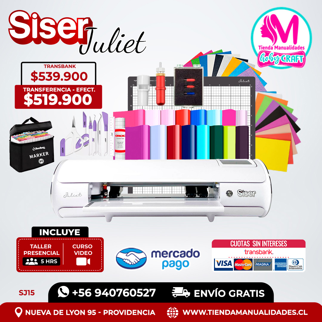 SJ15 Plotter de corte Siser Juliet - Entrega inmediata