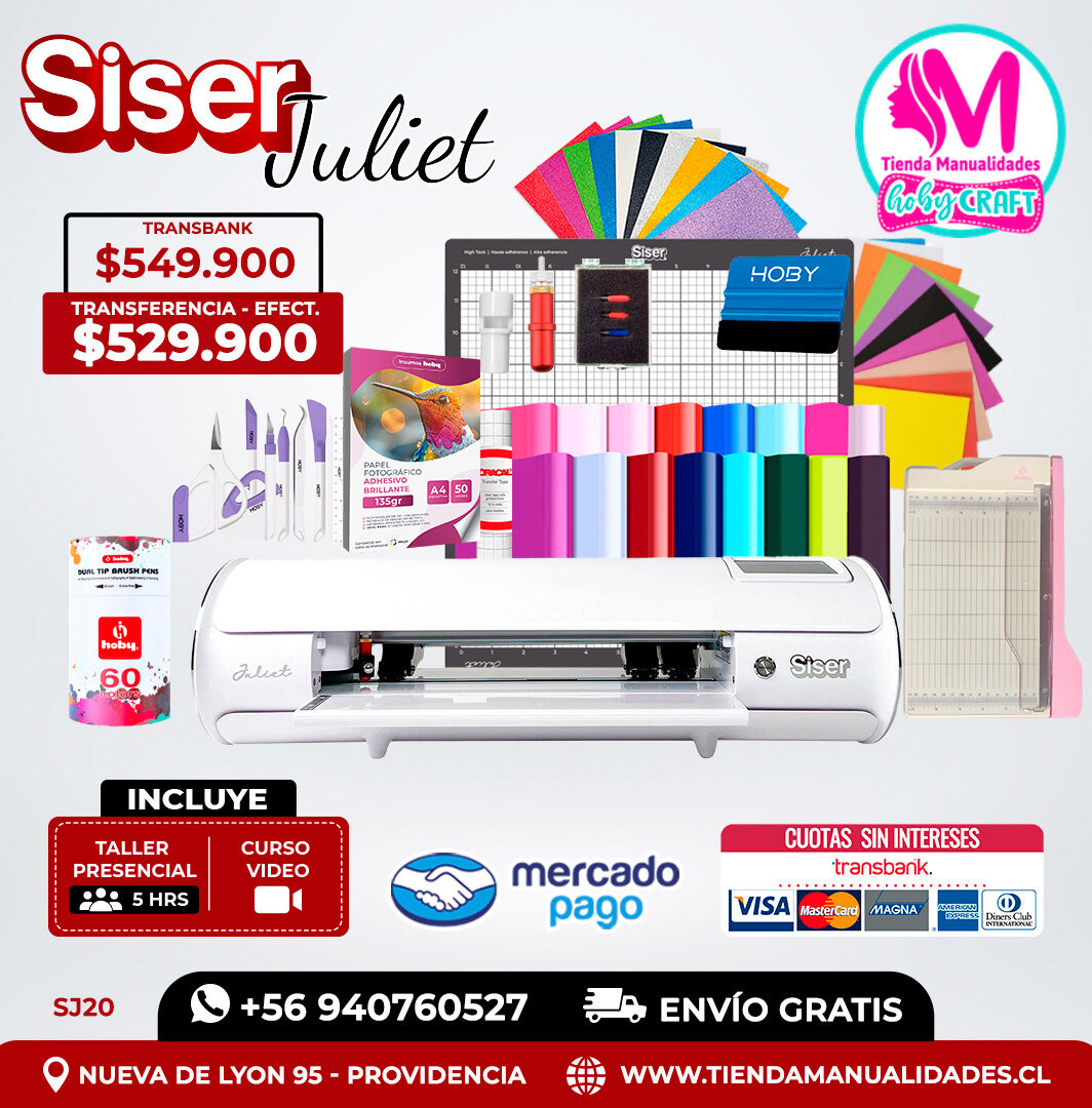 SJ20 Plotter de corte Siser Juliet - Entrega inmediata