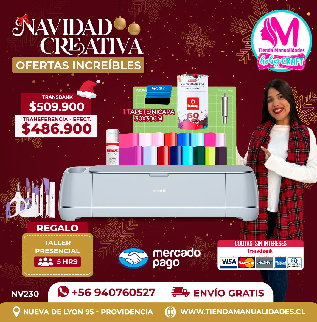 NV230 Kit Cricut Maker 3 – Envío gratis