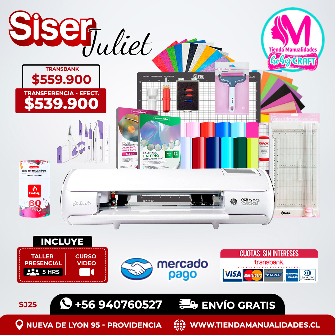 SJ25 Plotter de corte Siser Juliet - Entrega inmediata