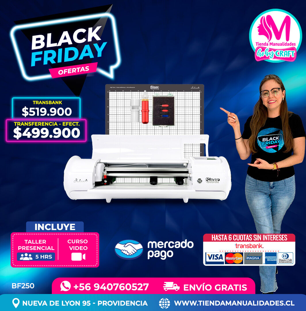 BF250 Plotter Siser Juliet – Envío gratis