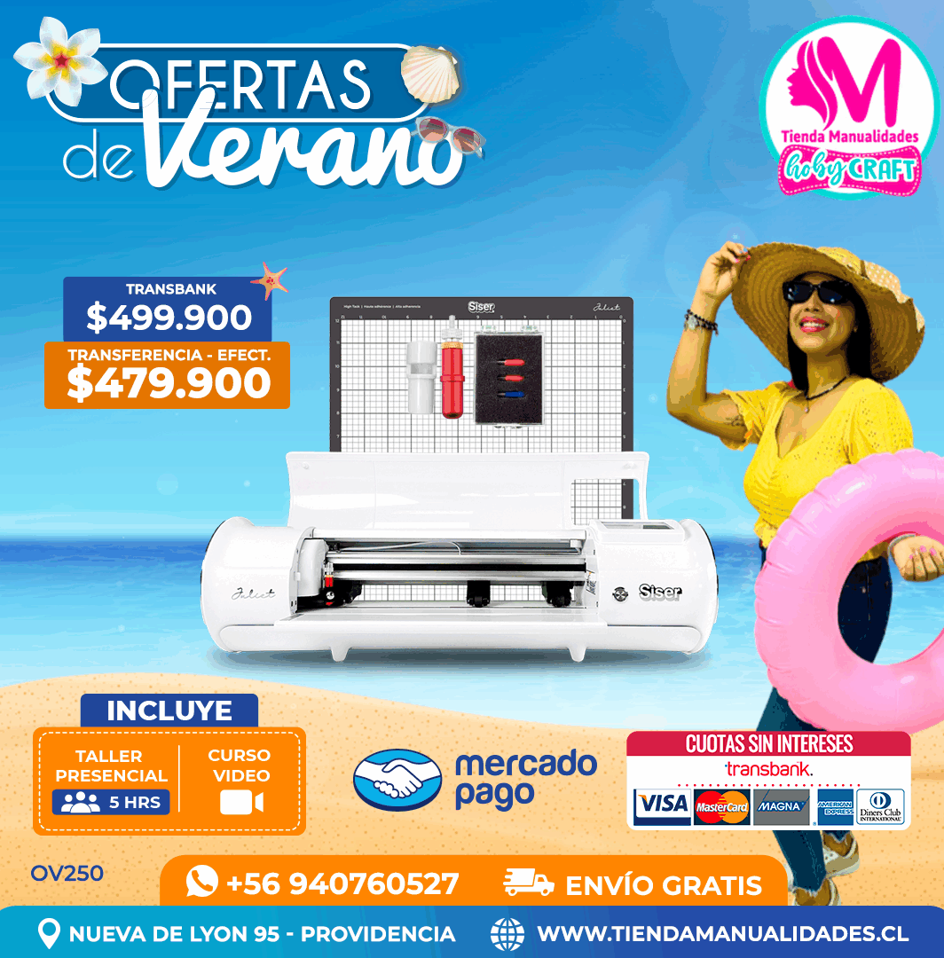 OV250 Plotter Siser Juliet – Envío gratis