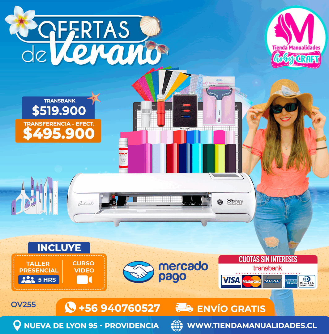 OV255 Plotter Siser Juliet – Envío gratis