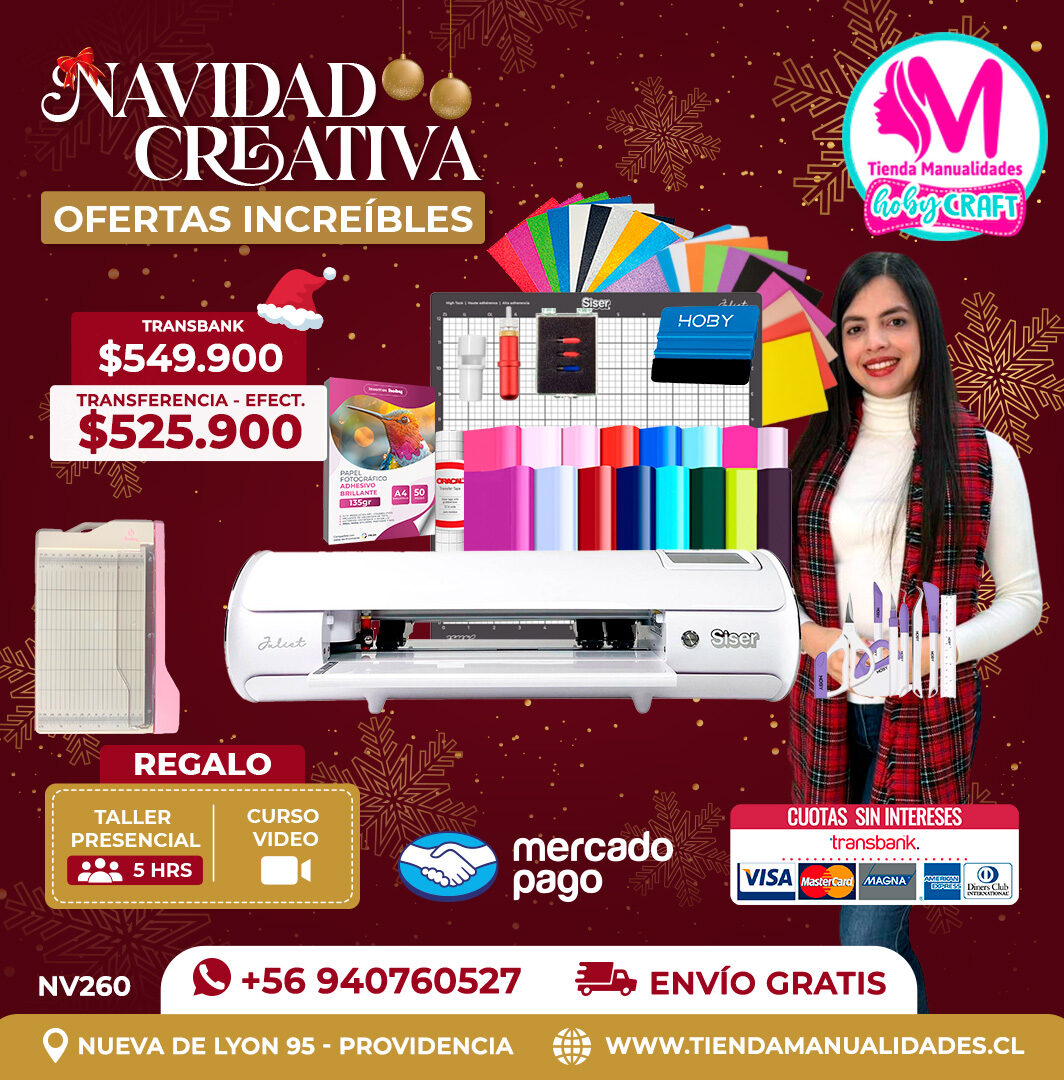 NV260 Plotter Siser Juliet – Envío gratis
