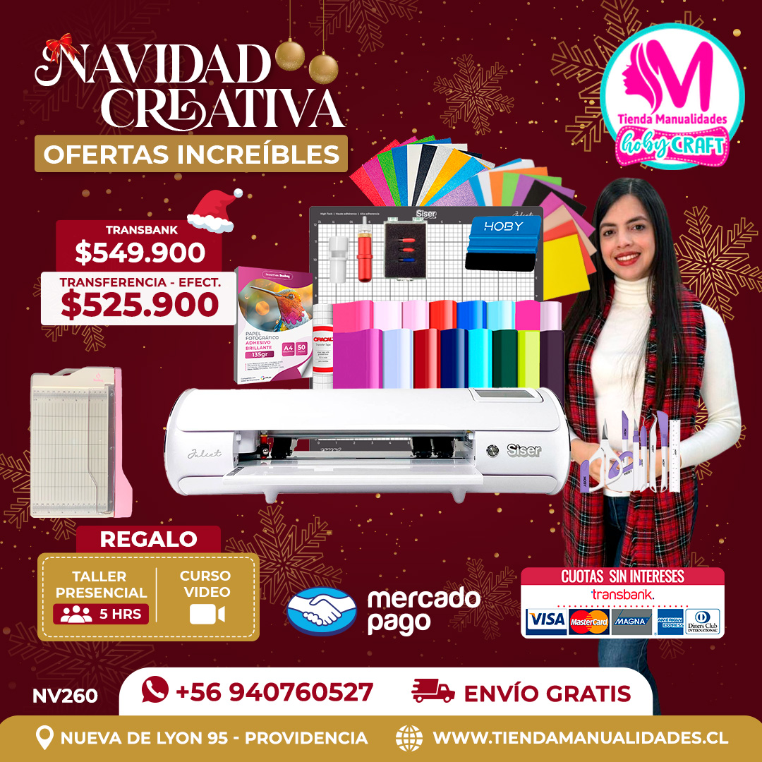 NV260 Plotter Siser Juliet – Envío gratis