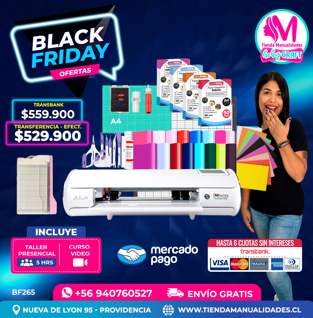 BF265 Plotter Siser Juliet – Envío gratis