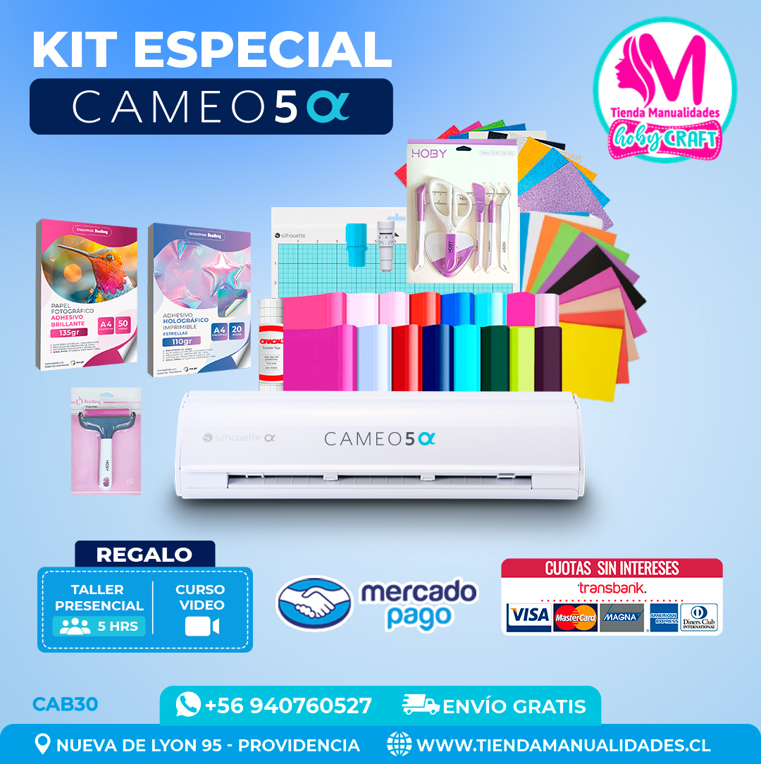 CAB30 Kit Cameo 5 Alfa - Entrega Inmediata