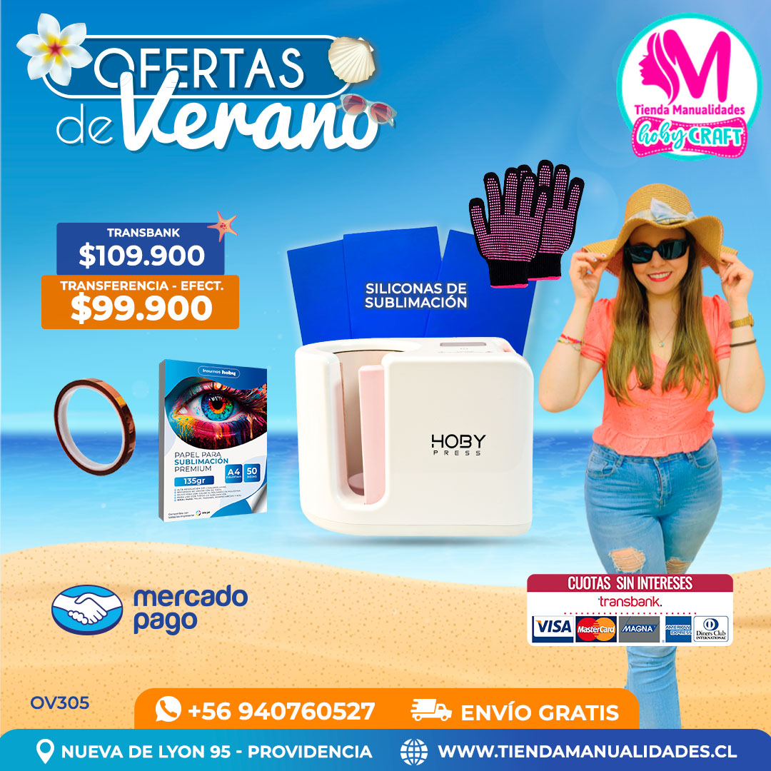 OV305 Kit Estampadora de tazas Mugpress – Envío gratis
