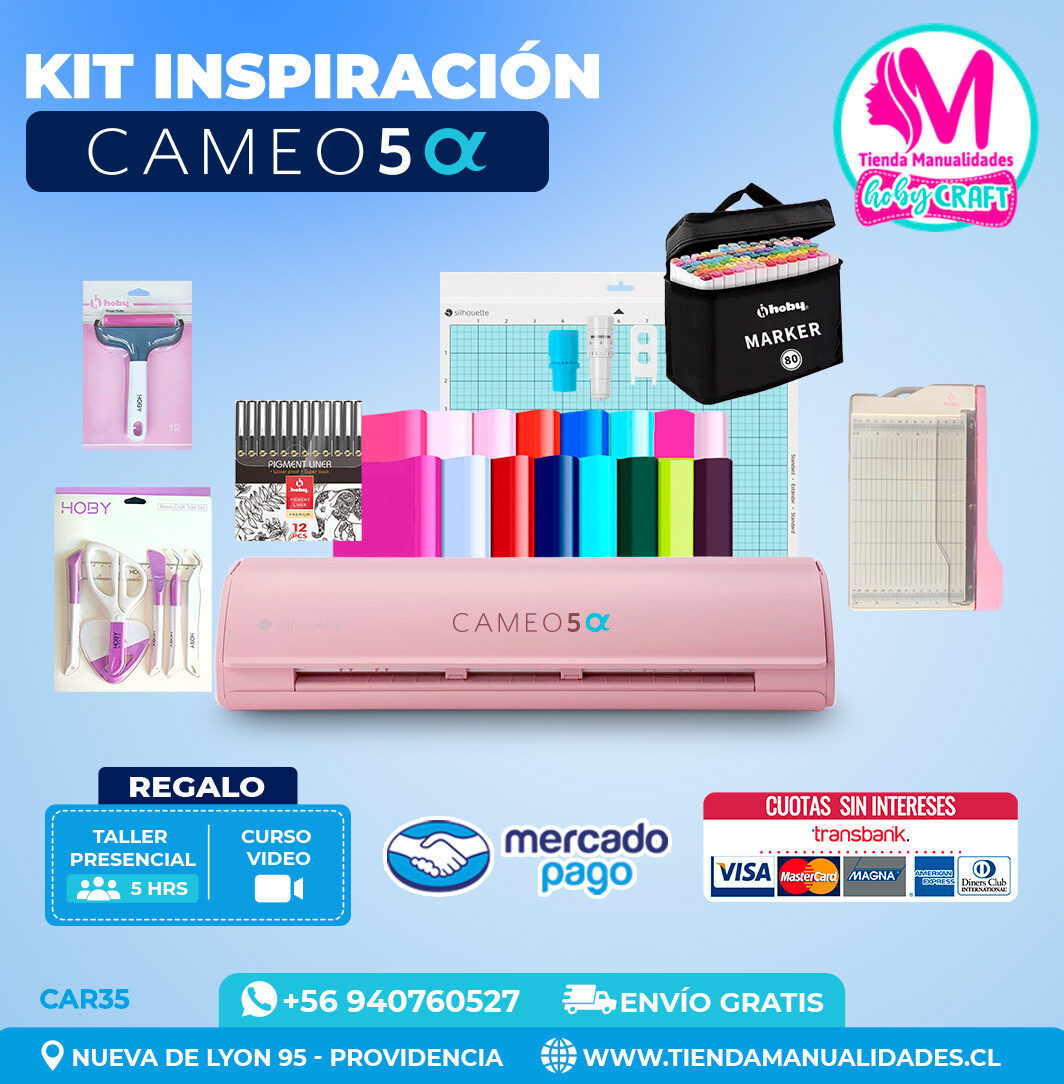 CAR35 Kit Cameo 5 Alfa Rosada - Entrega Inmediata