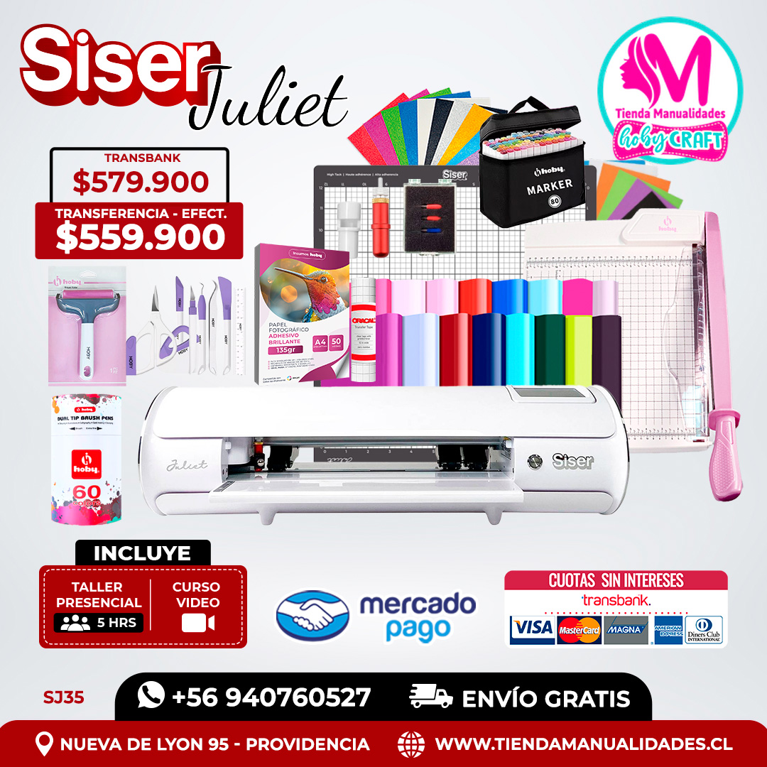 SJ35 Plotter de corte Siser Juliet - Entrega inmediata