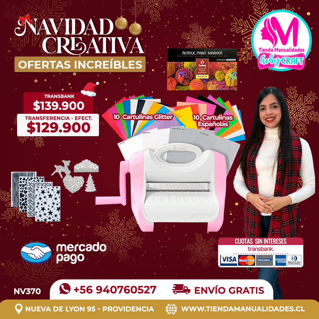 NV370 Kit Troqueladora Hoby – Envío gratis