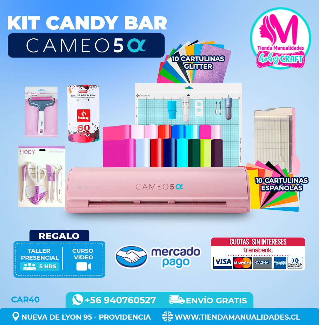 CAR40 Kit Cameo 5 Alfa Rosada - Entrega Inmediata
