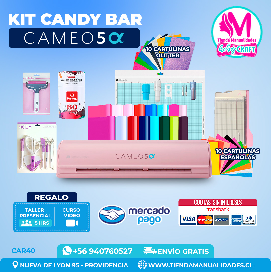 CAR40 Kit Cameo 5 Alfa Rosada - Entrega Inmediata
