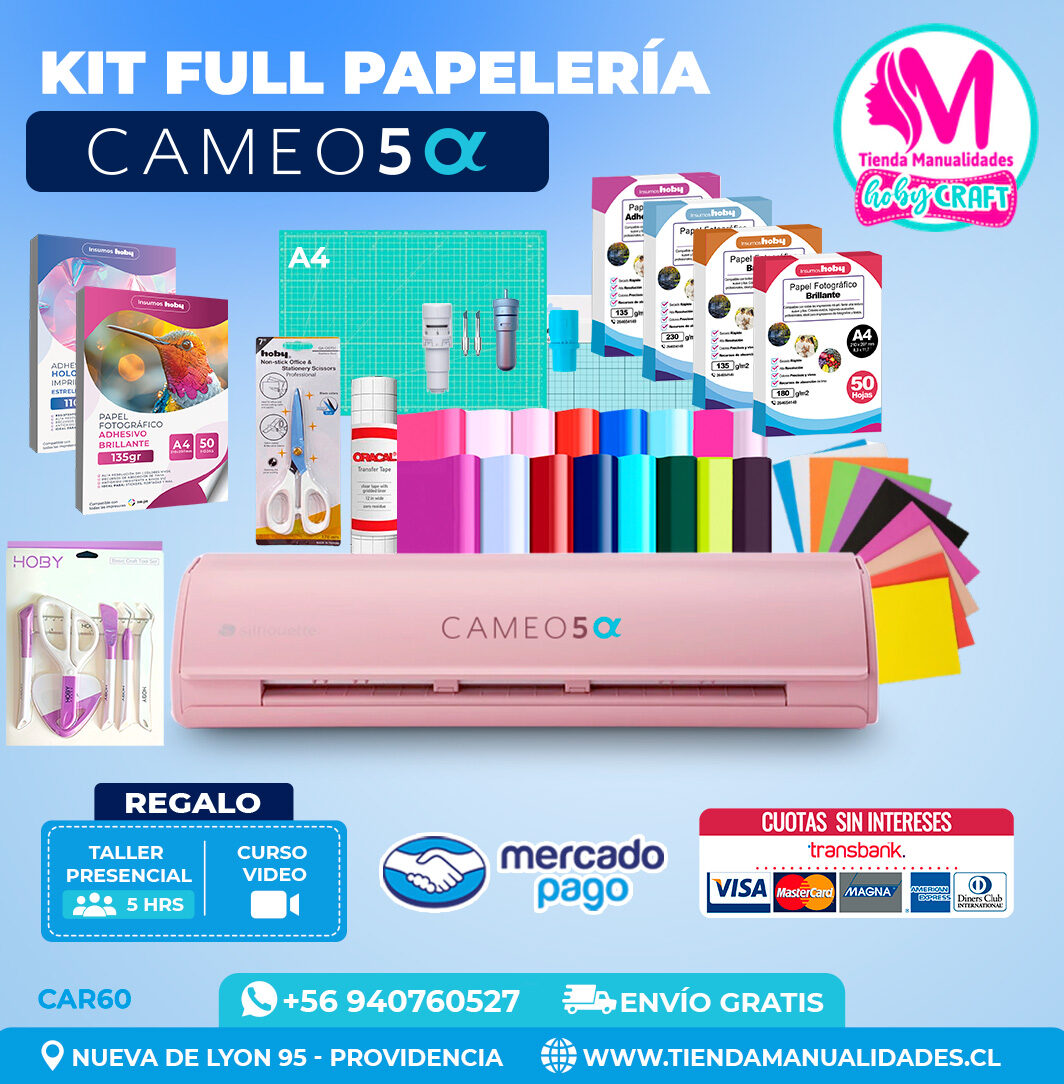 CAR60 Kit Cameo 5 Alfa Rosada - Envíos desde el 2 de diciembre