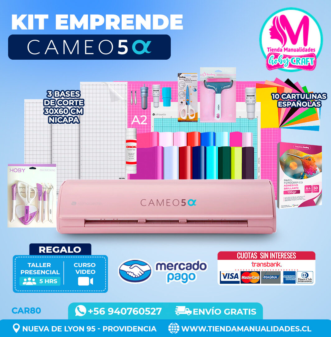 CAR80 Kit Cameo 5 Alfa Rosada - Entrega Inmediata