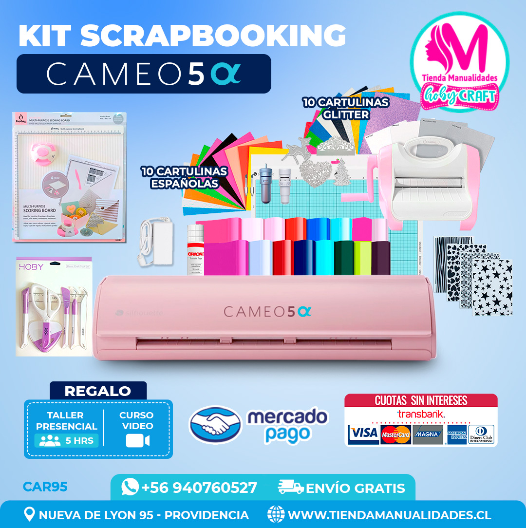 CAR95 Kit Cameo 5 Alfa Rosada - Entrega Inmediata